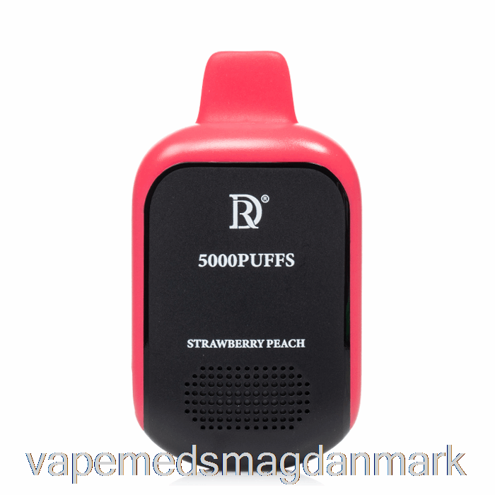 Vape Væske Death Row Qr5000 Engangs Jordbærfersken